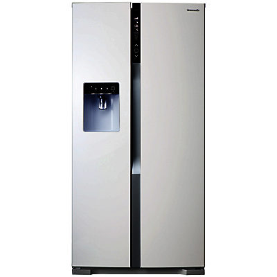 Panasonic NR-B53VW2 American Style Fridge Freezer, White